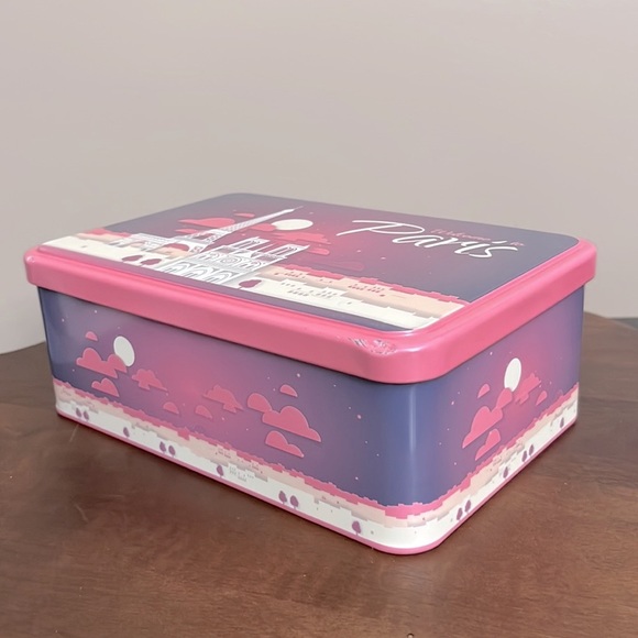 Lot of 3 Paris Decorated Tins by Massilly France - 7.25" x 5.25" - Picture 10 of 15